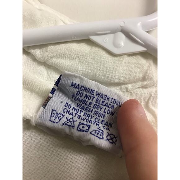 Sea Breeze of California White‎ Button Up Shirt Women's Size Medium - Picture 5 of 5